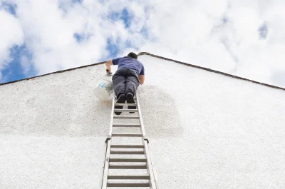 Peinture extérieure à Romestaing — façades et ravalement